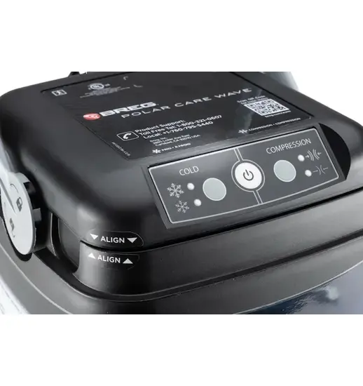 BREG Polar Care Wave Cold Therapy and Compression Knee System