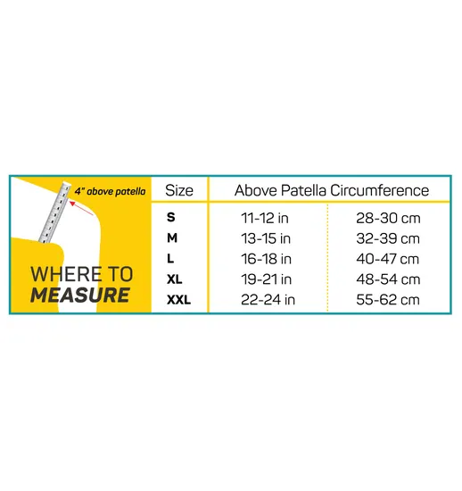 OS1st KS7+ Adjustable Performance Knee Sleeve