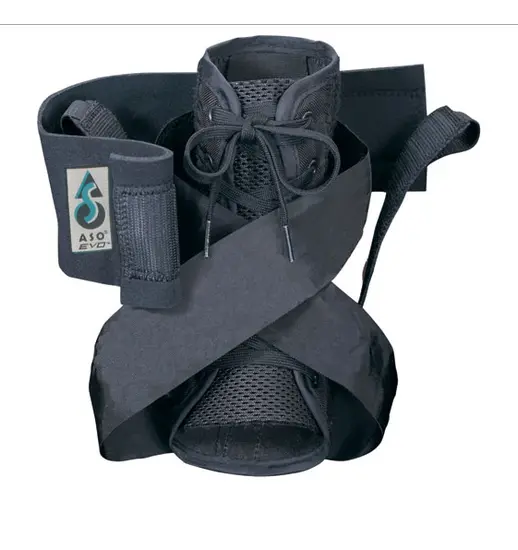 MedSpec ASO EVO Ankle Stabilizer Black