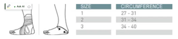 Push Med Aequi Flex Ankle Brace