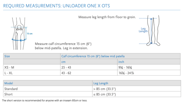 Ossur Unloader One X OTS